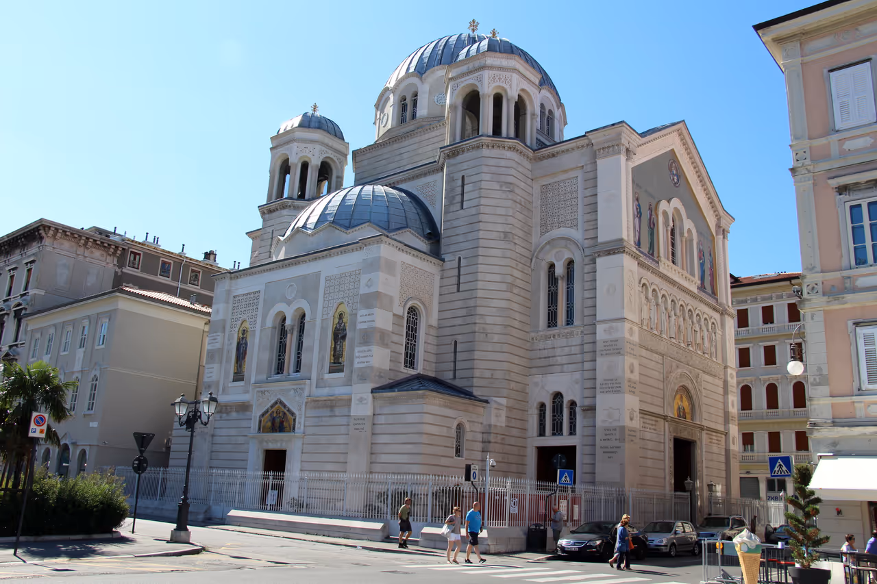 Church of saint spyridon in Trieste