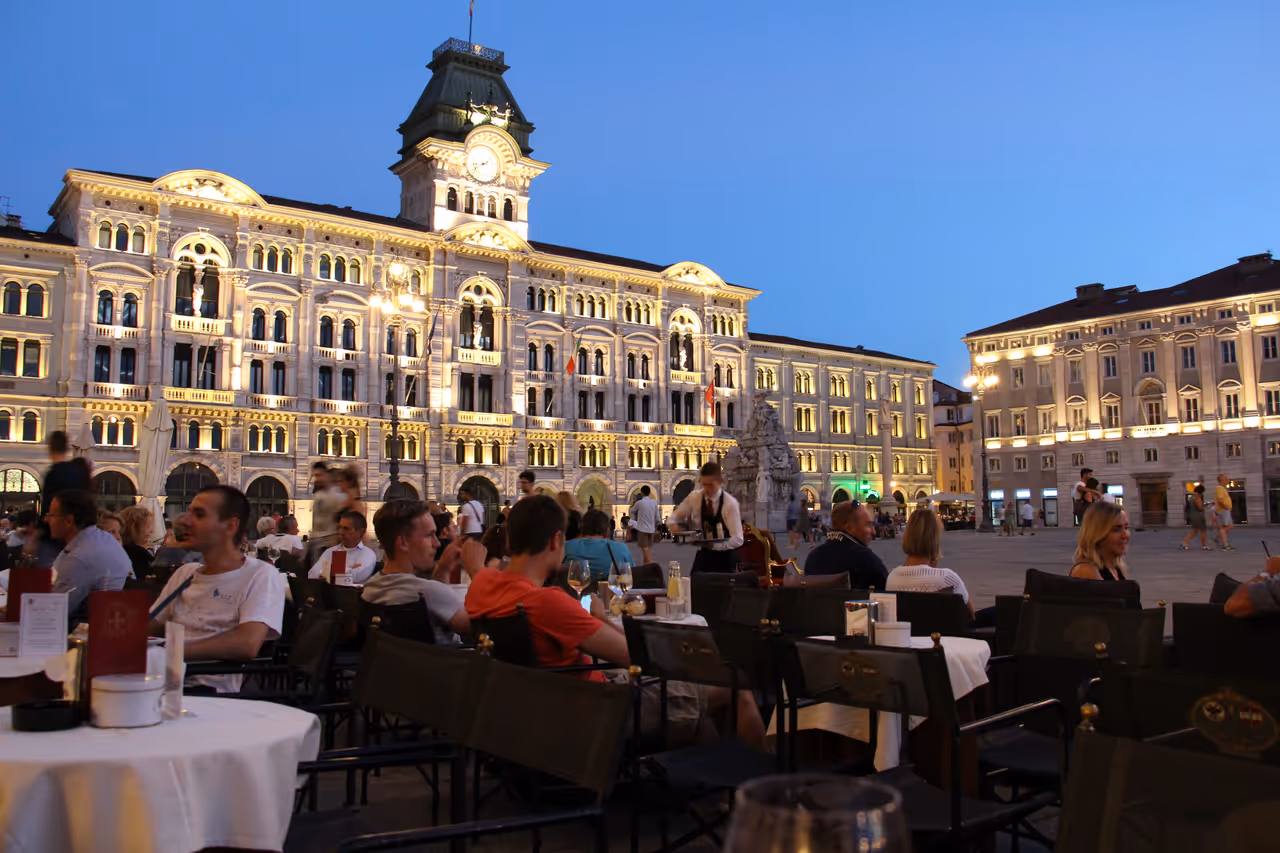 The old town in Trieste