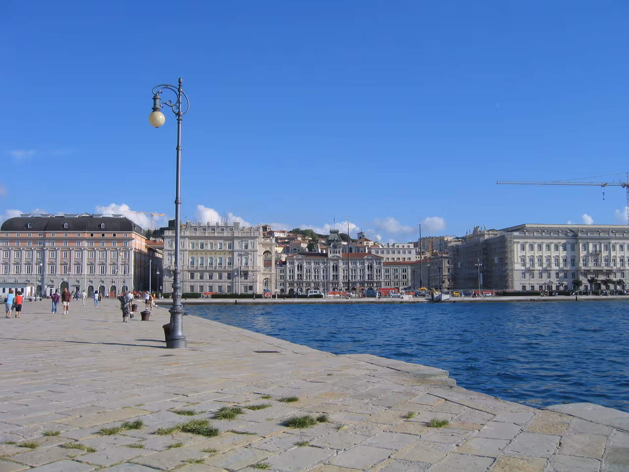 The waterfront nightlife spot in Trieste