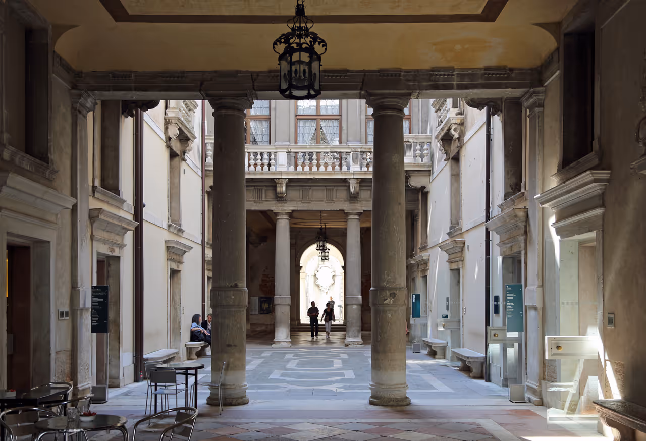 Rezzonico palace in Venice