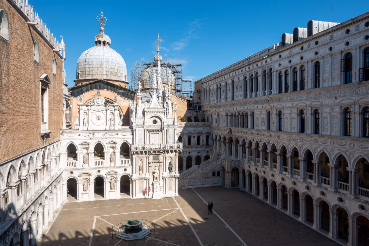Doge's palace in Venice