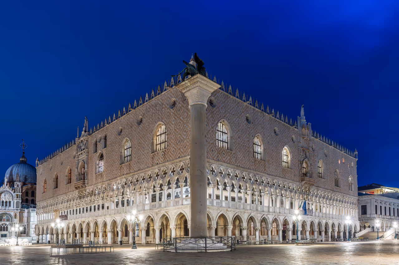 Doge's palace in Venice