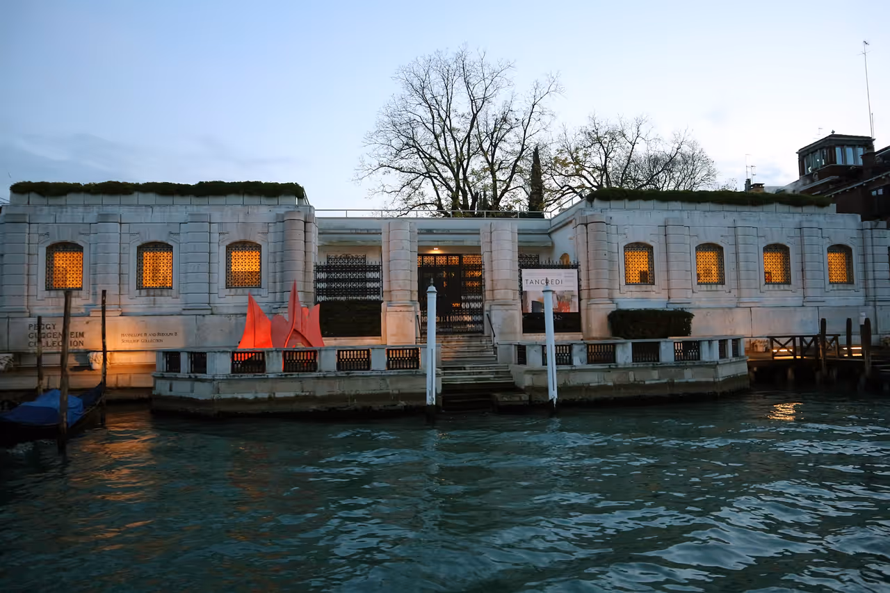 Peggy guggenheim collection in Venice