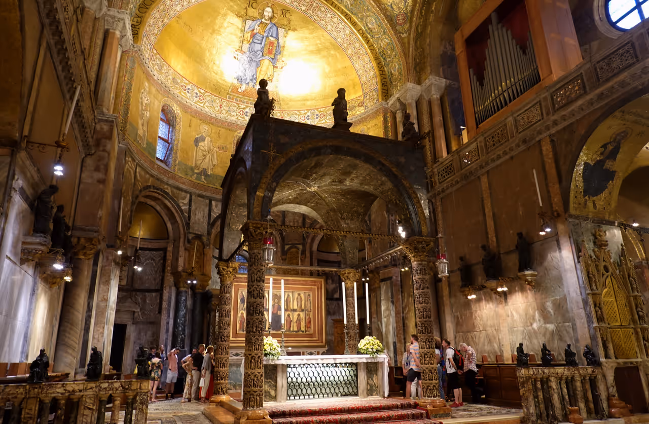 St mark's basilica in Venice