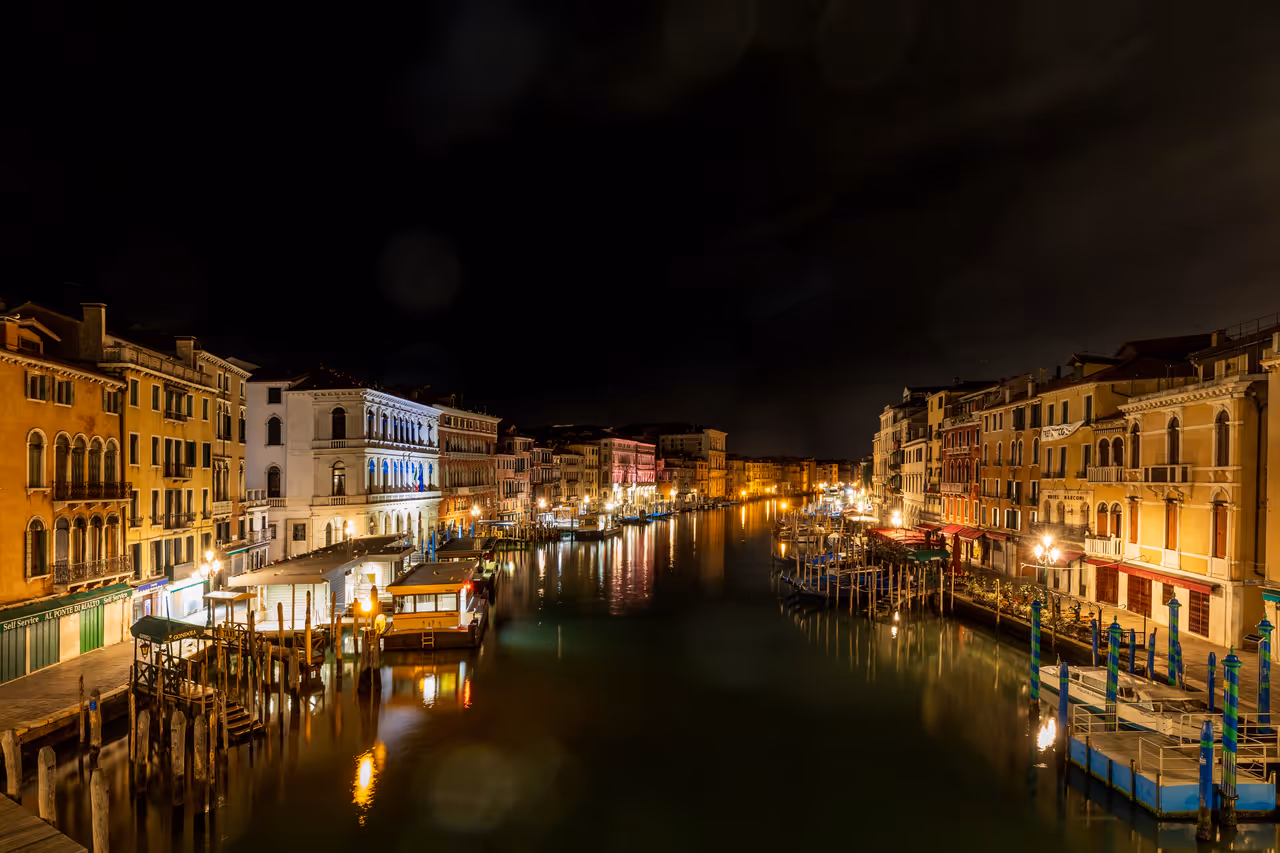 View from the Rialto to SW, Venice