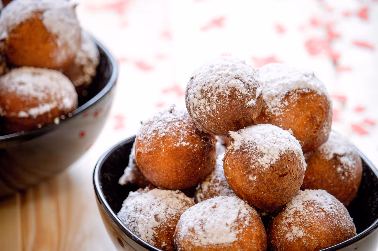 Venetian fritters food in Venice