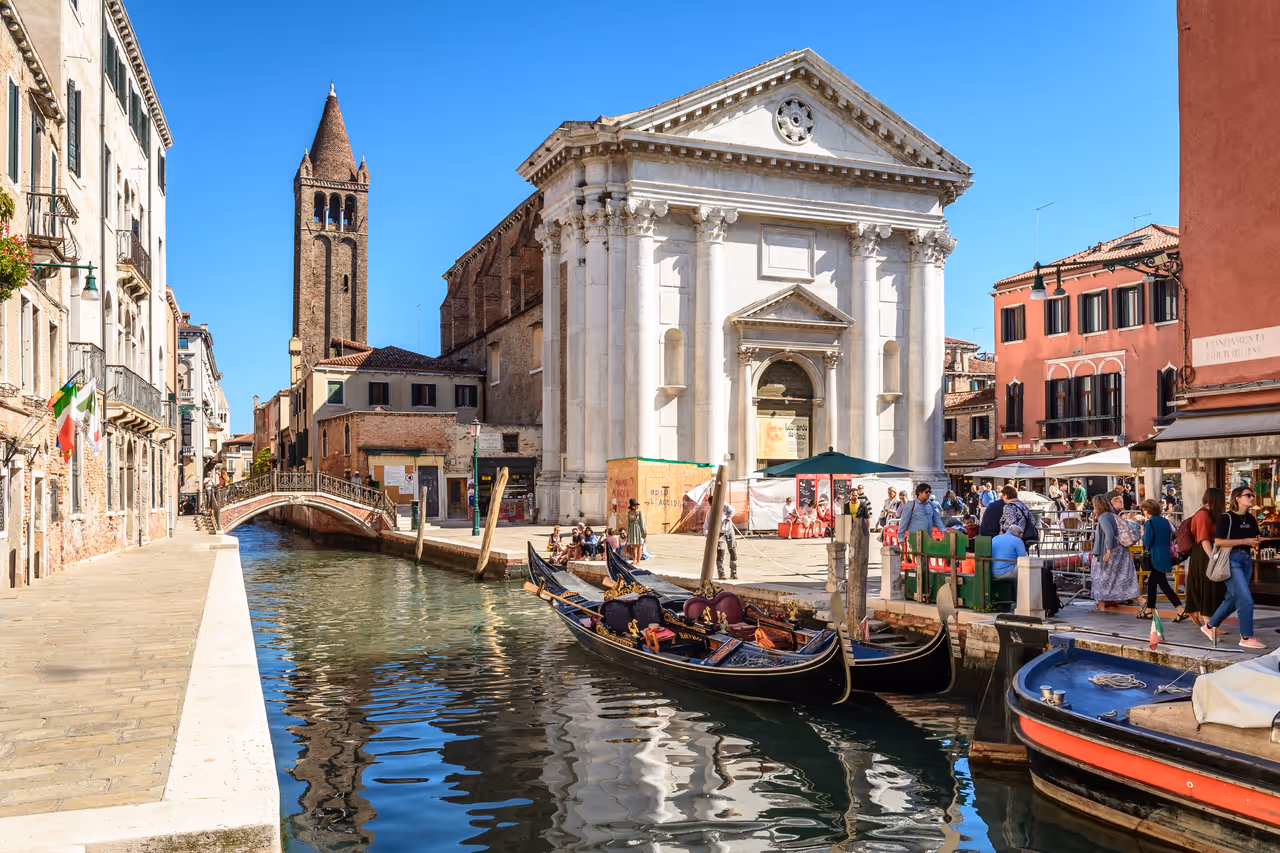 Church of san barnaba in Venice