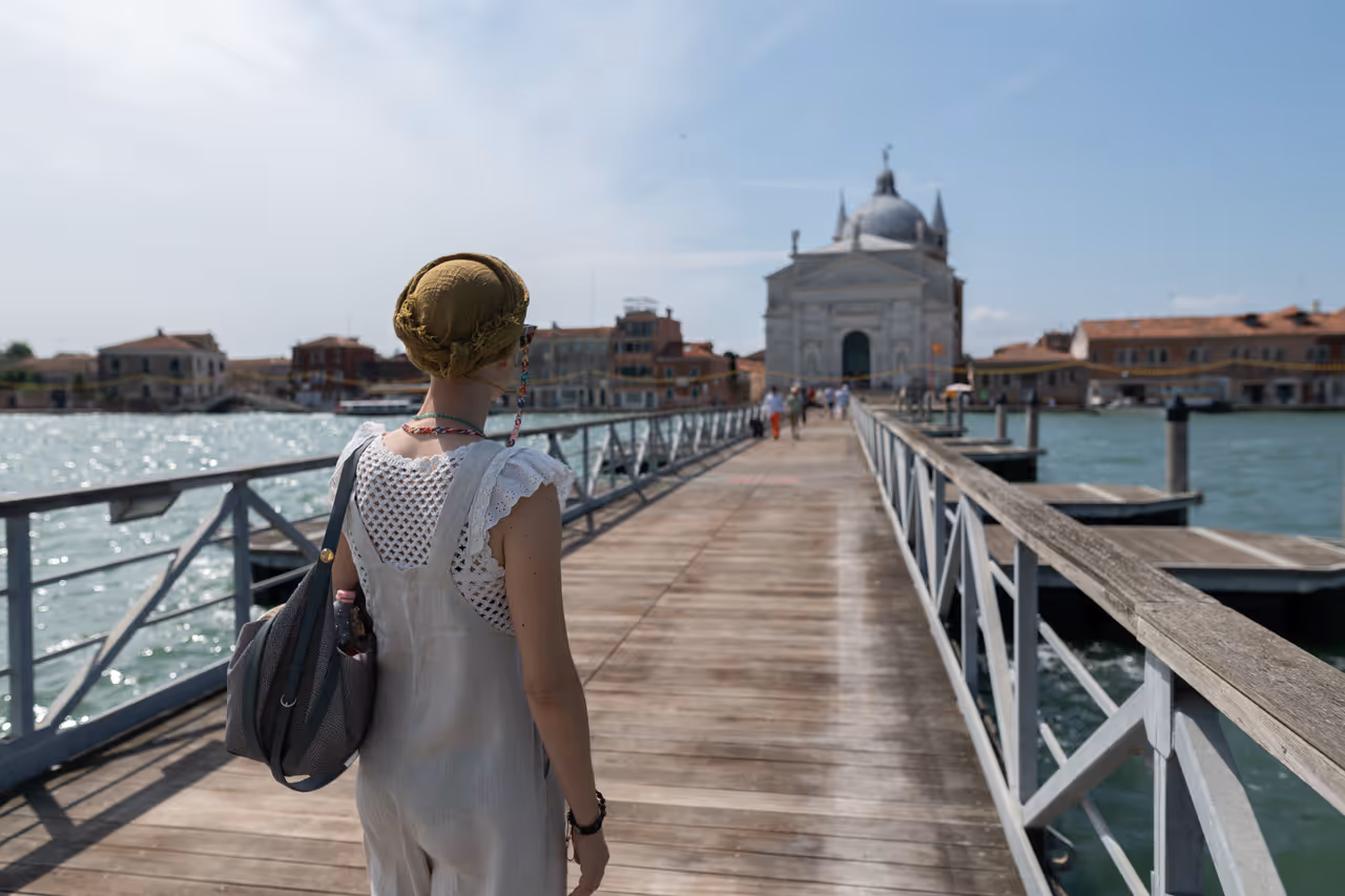 Garden of the redeemer in Venice