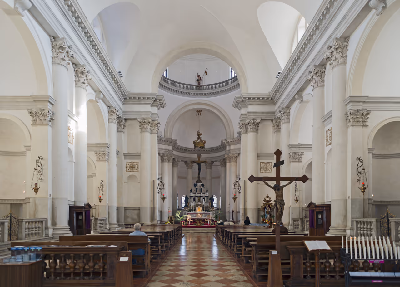Garden of the redeemer in Venice