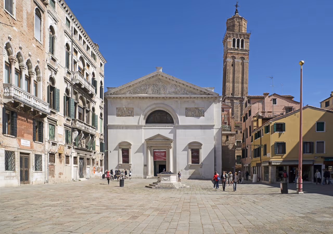 San maurizio antique market market in Venice