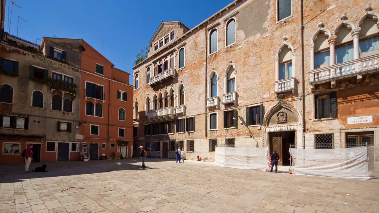 San maurizio antique market market in Venice