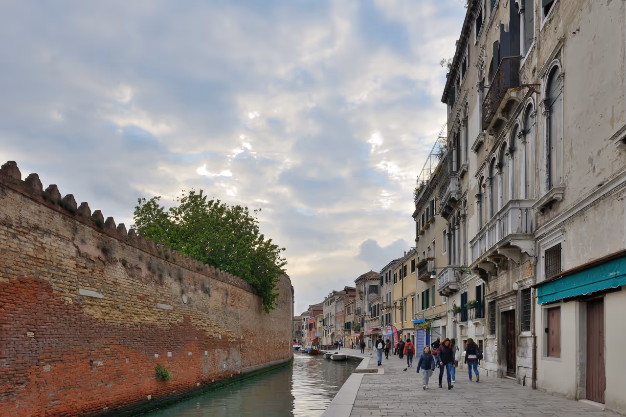 Misericordia canalside nightlife spot in Venice