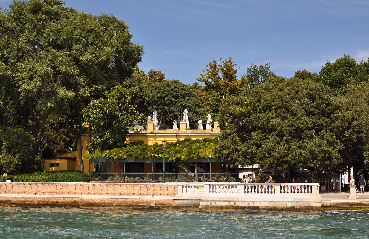 biennale gardens in Venice