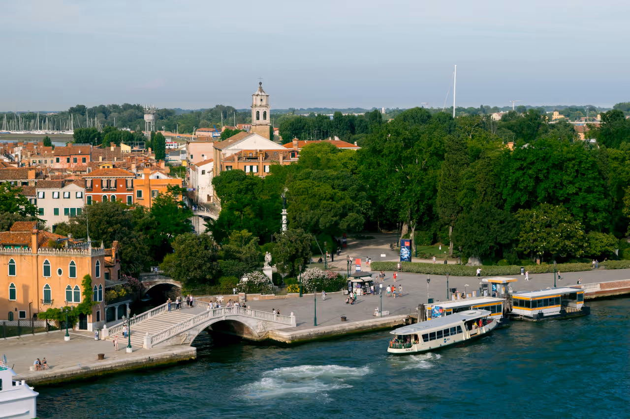biennale gardens in Venice