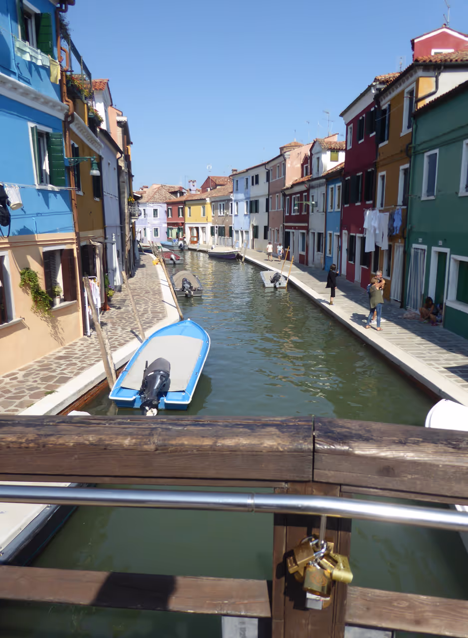 Burano colourful houses in Venice
