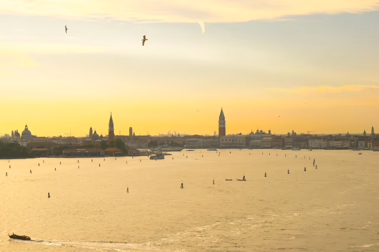 Lagoon in Venice
