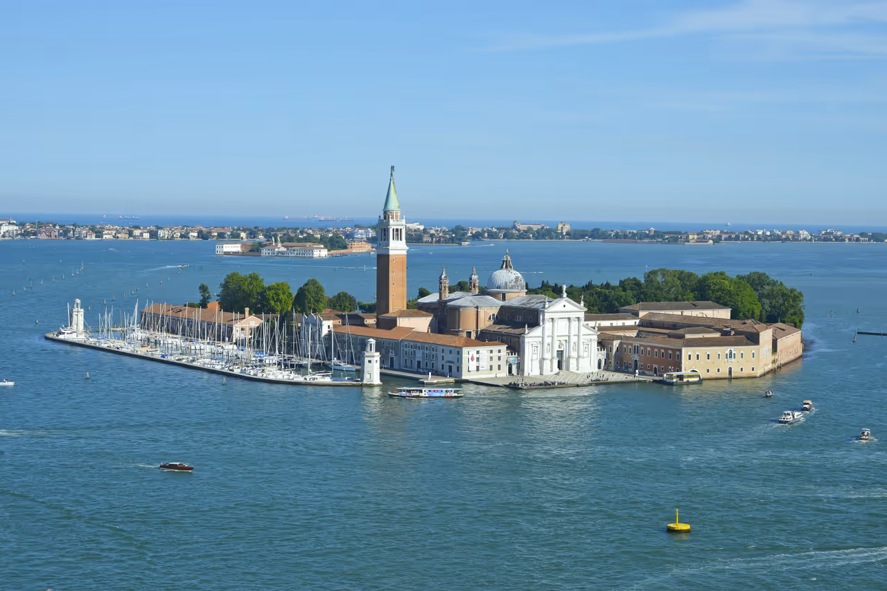 San giorgio maggiore bell tower in Venice