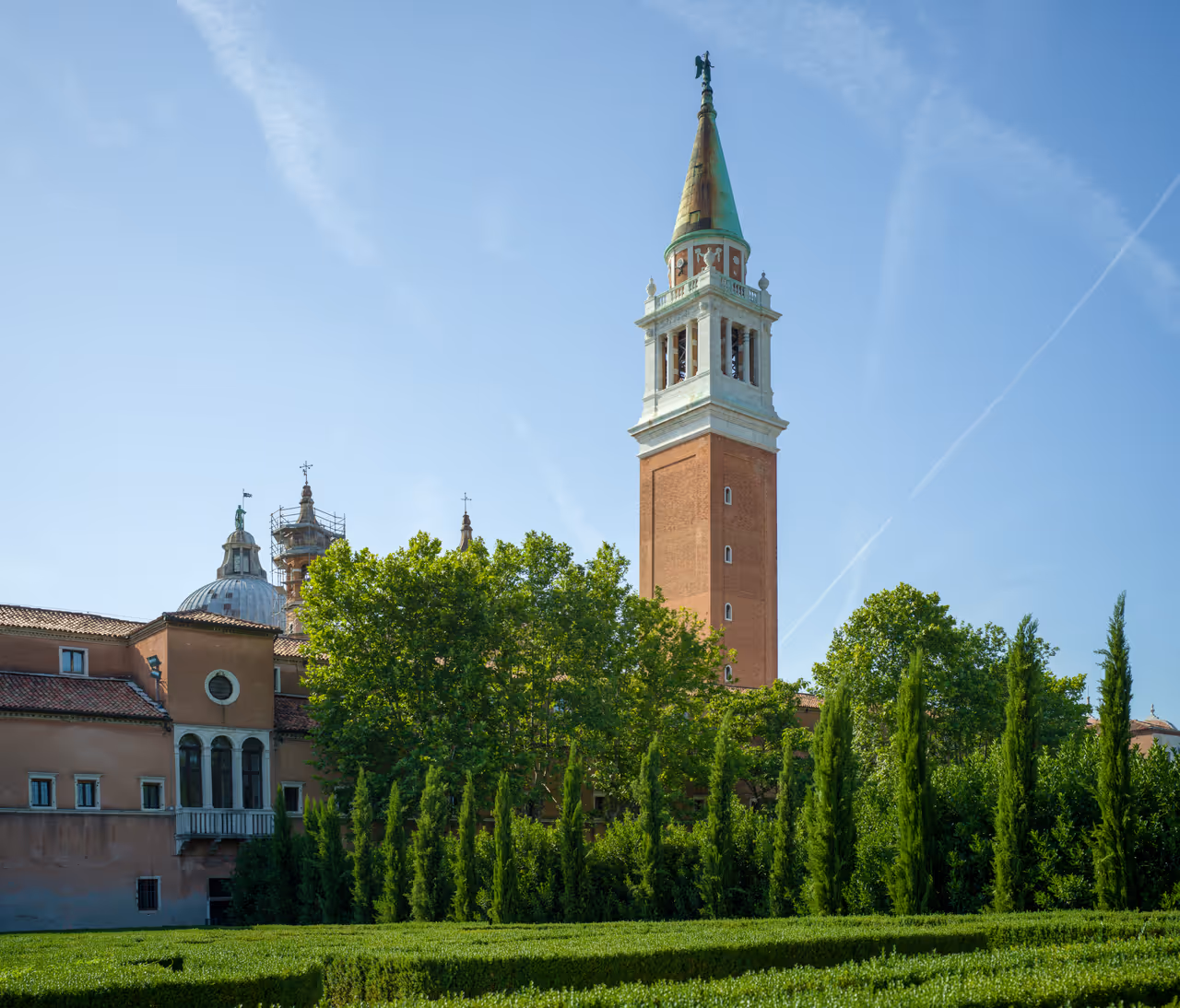 San giorgio maggiore bell tower in Venice