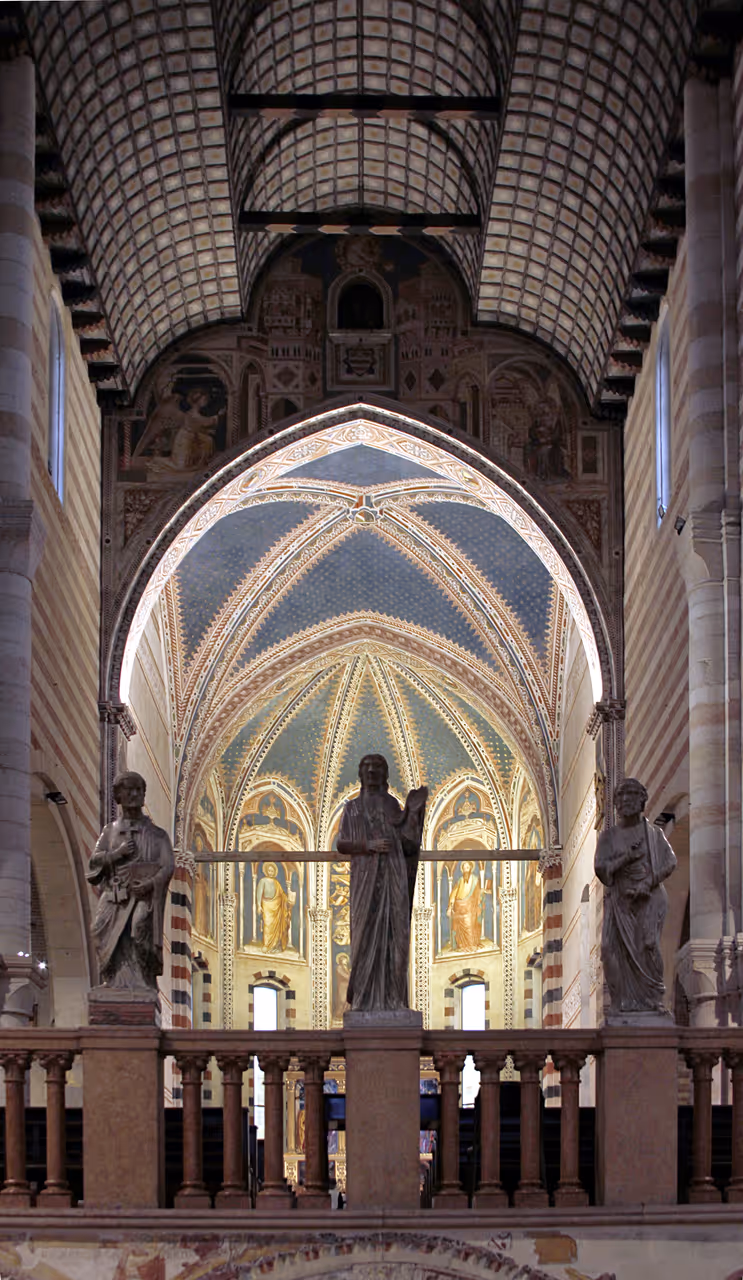 Basilica of san zeno in Verona