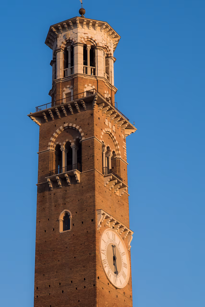 Lamberti tower in Verona