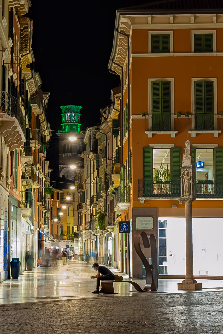 Lamberti tower in Verona