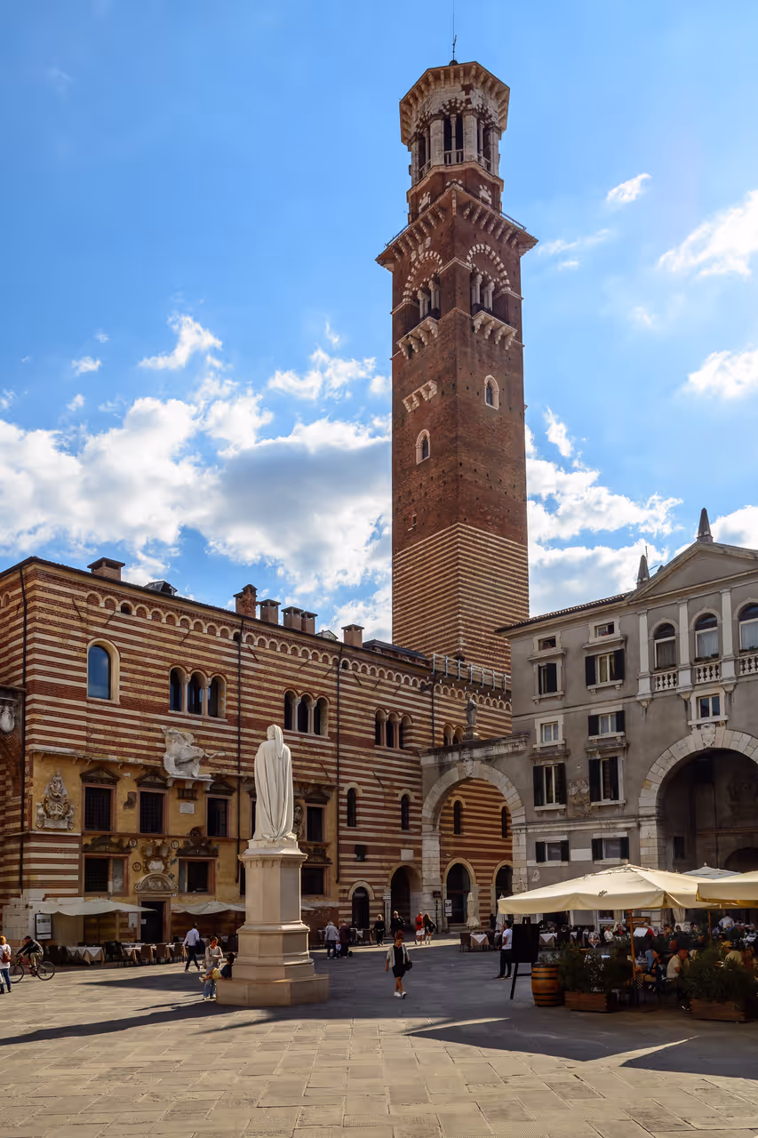 Lamberti tower in Verona