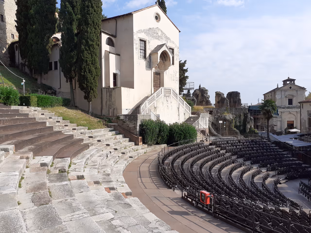 Roman theatre of in Verona