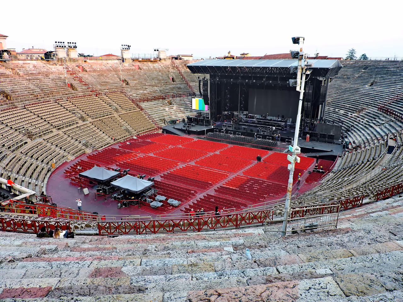 Arena stage in Verona
