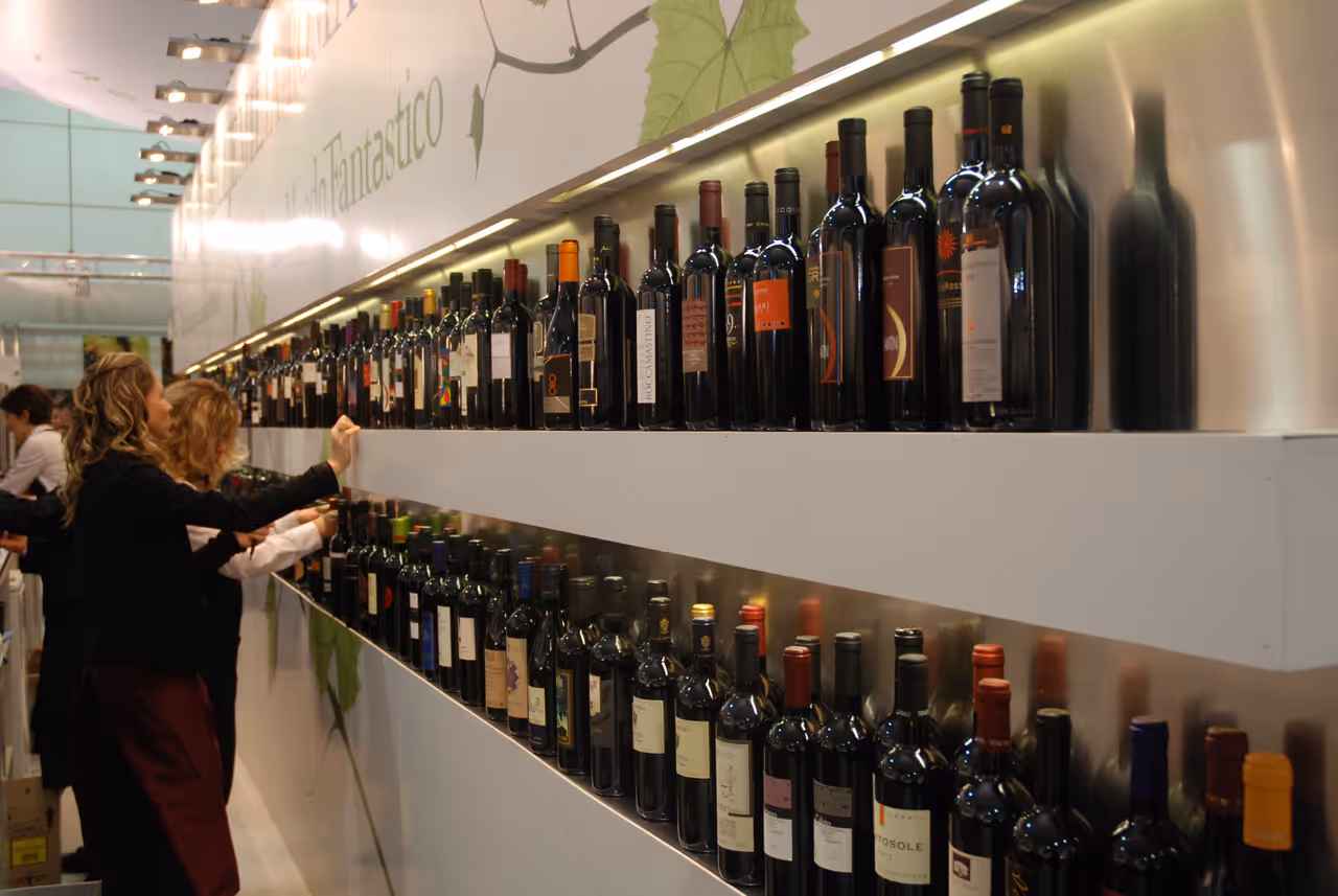 Vinitaly international wine exhibition festival in Verona
