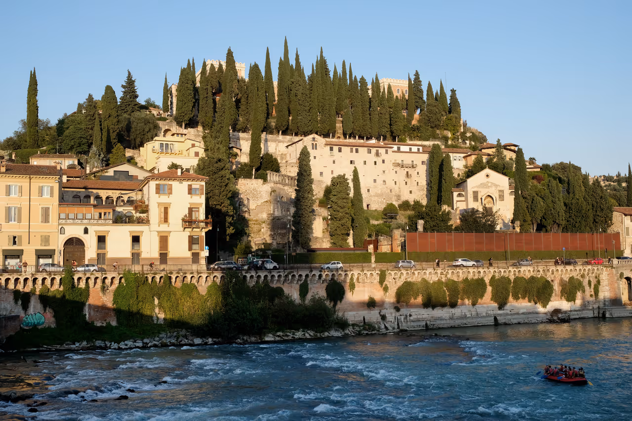 St peter's castle in Verona