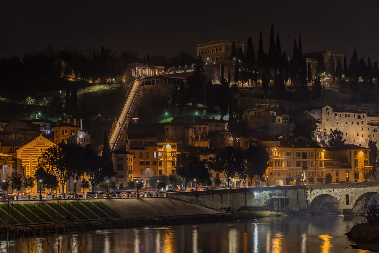St peter's castle in Verona