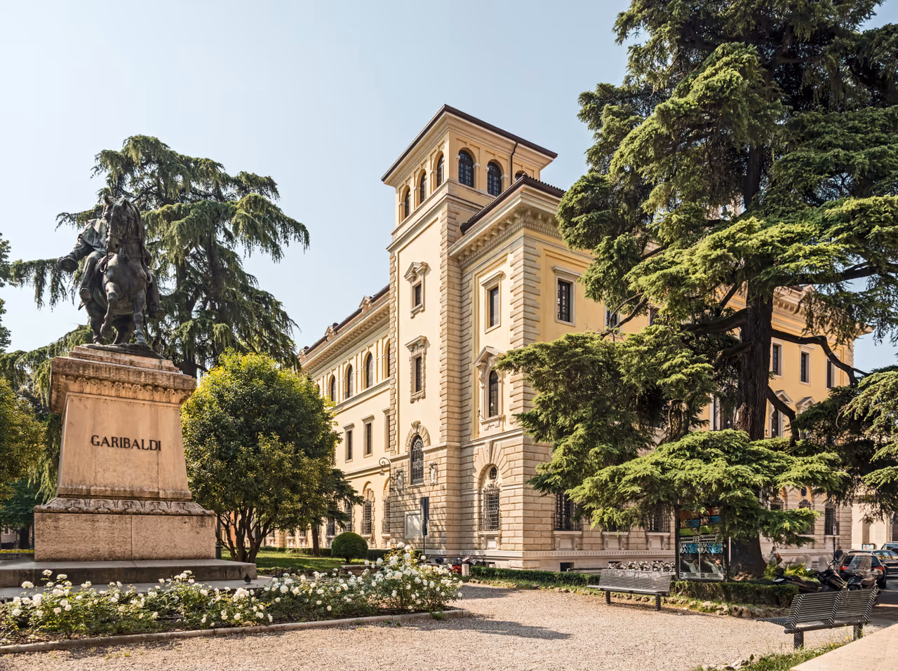 Independence square in Verona