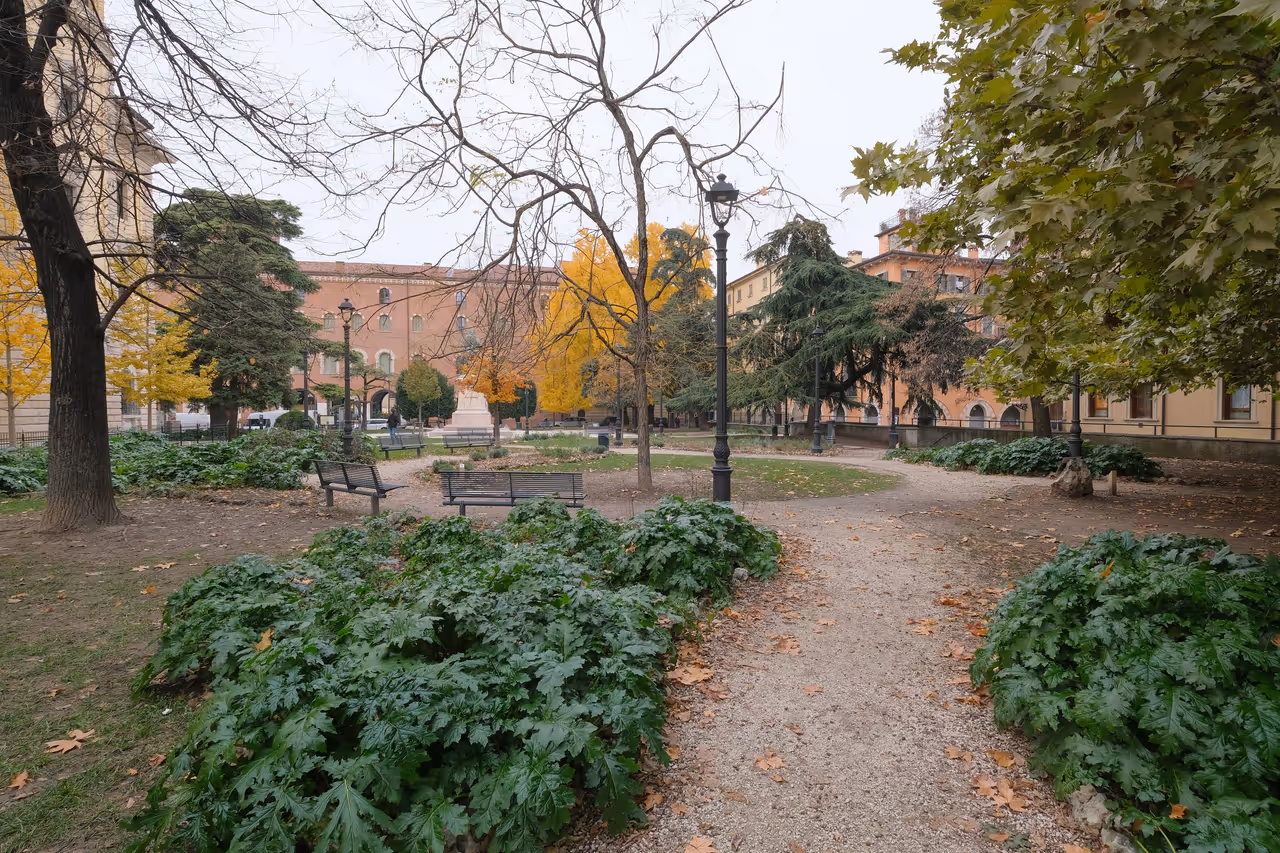 Independence square in Verona