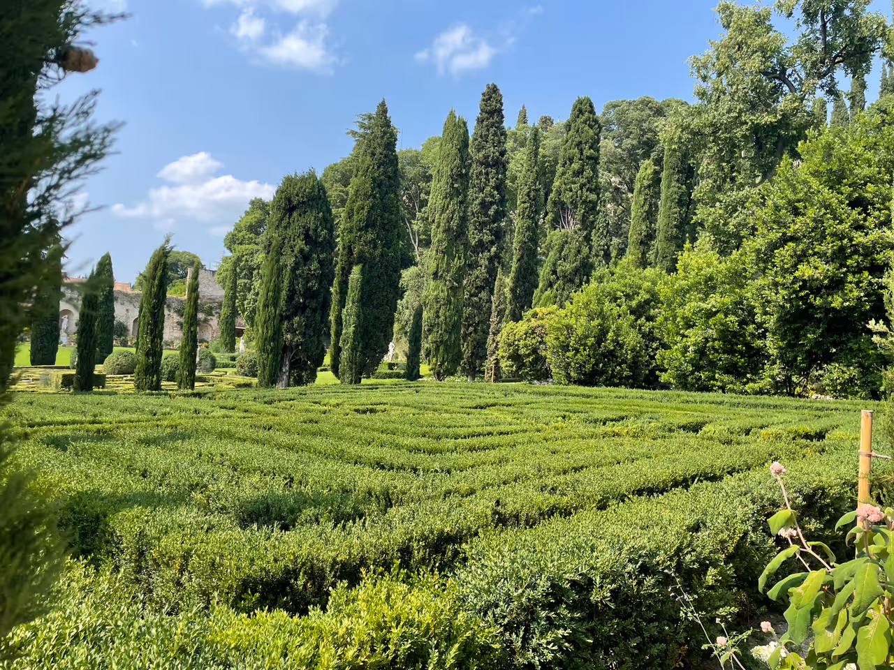 Palazzo giusti and its renaissance gardens in Verona