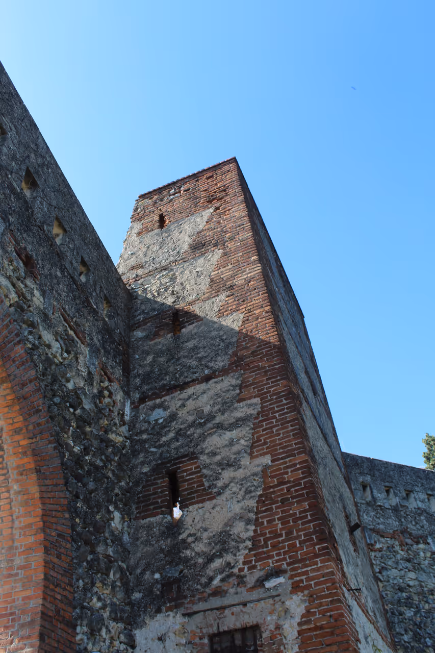 The municipal walls of in Verona