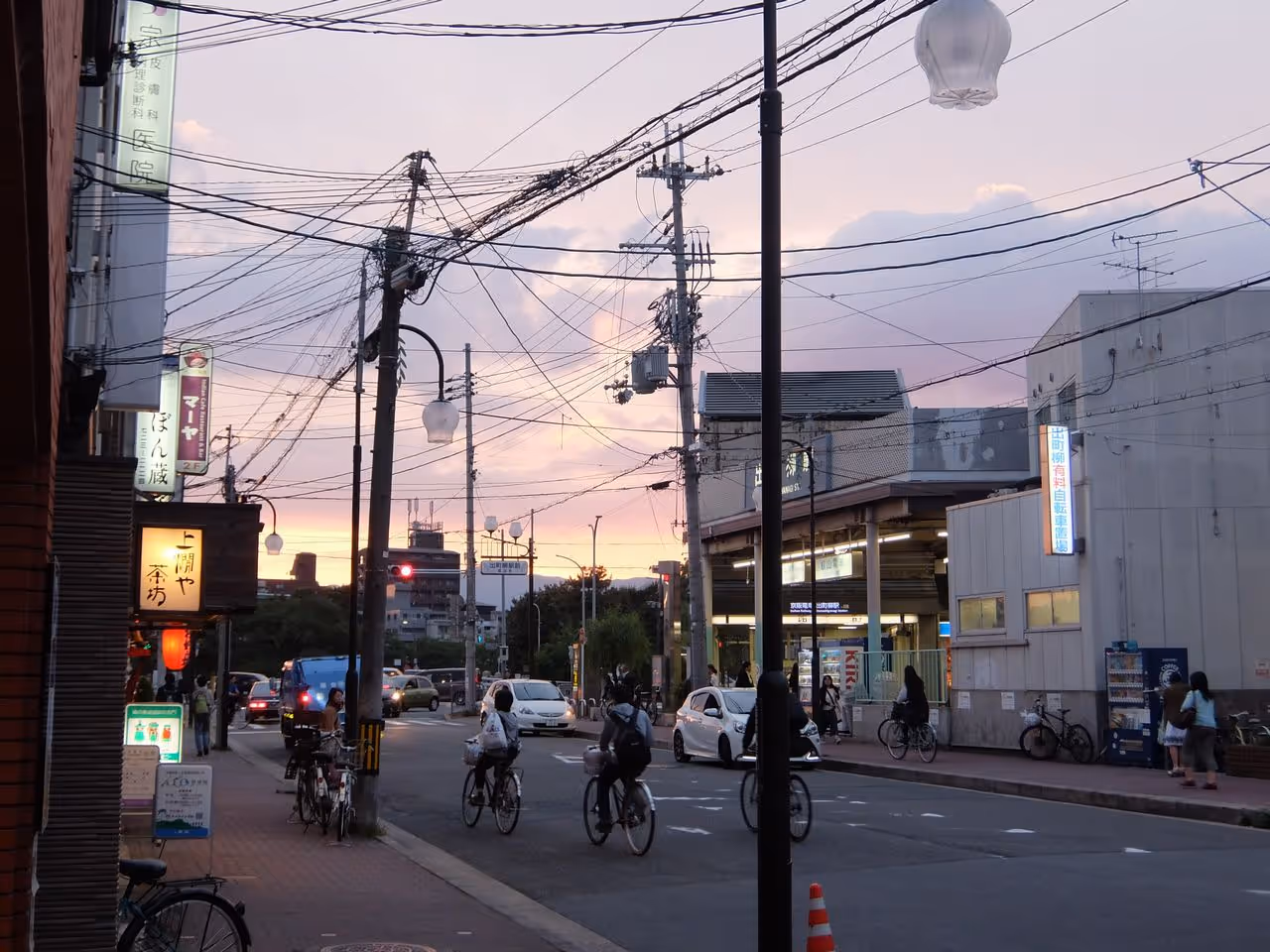 Cycling in Kyoto