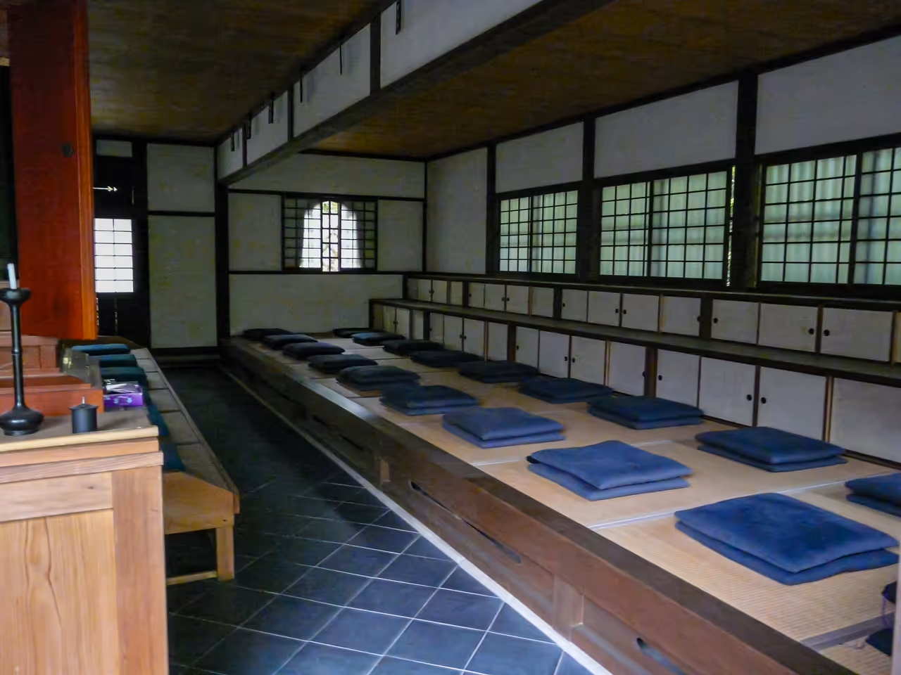 Zen meditation in Kyoto