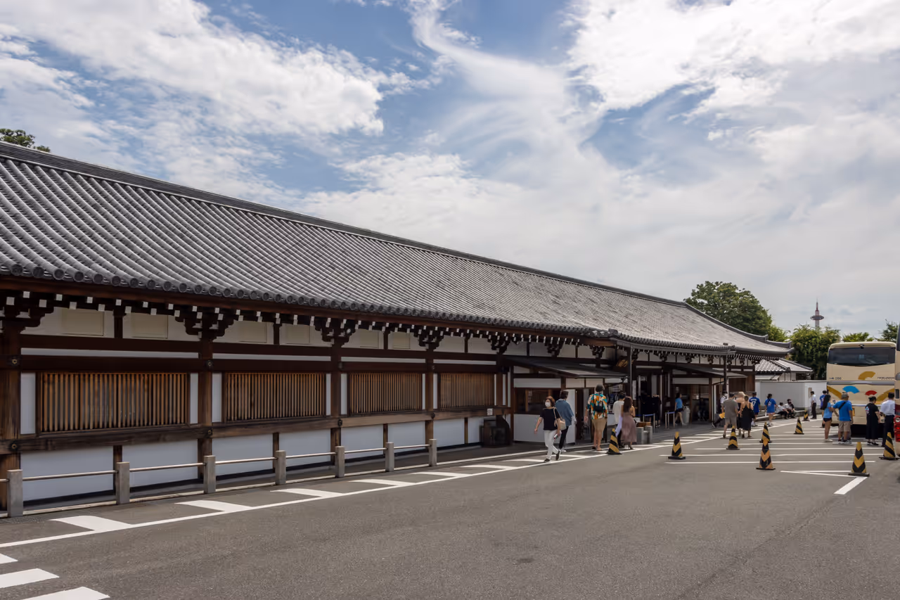Sanjusangen-do hall in Kyoto