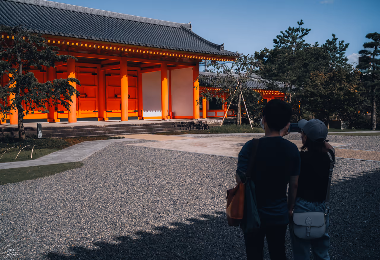 Sanjusangen-do hall in Kyoto