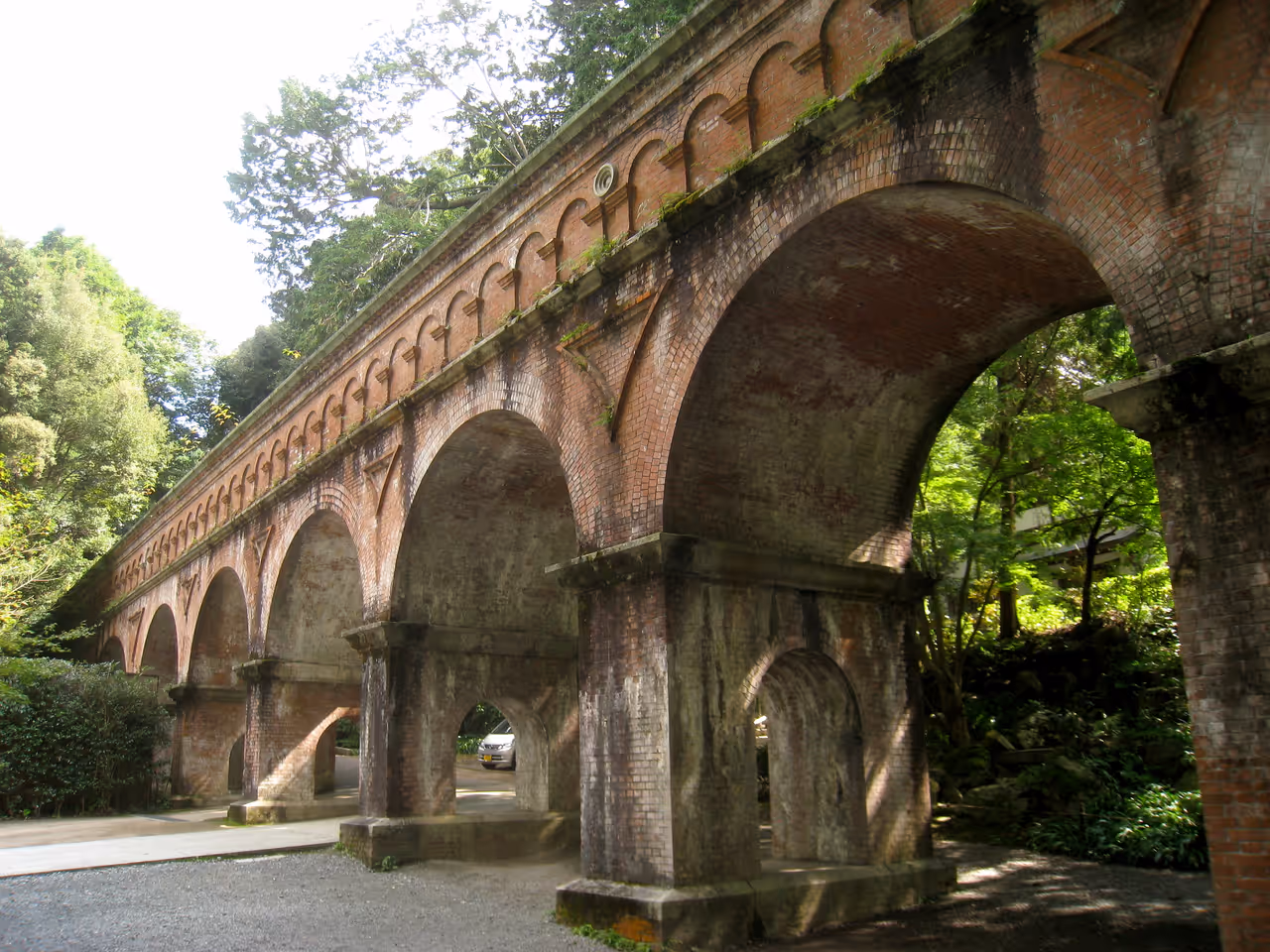 Aqueduct for Lake Biwa Canal, Nanzenji temple, Kyoto