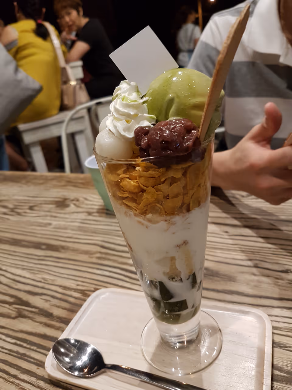 Matcha sweets food in Kyoto