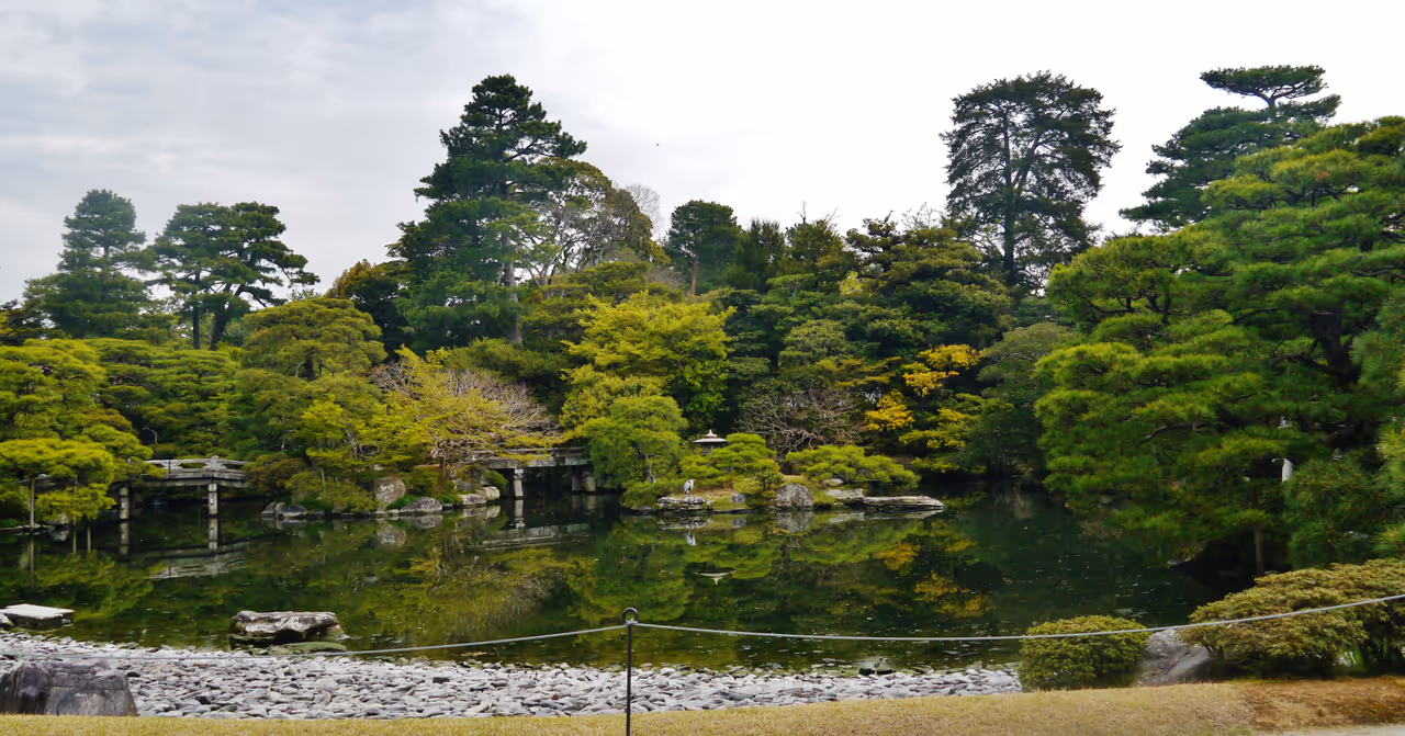 Oikeniwa Garden of the Imperial Palace, Kyoto
