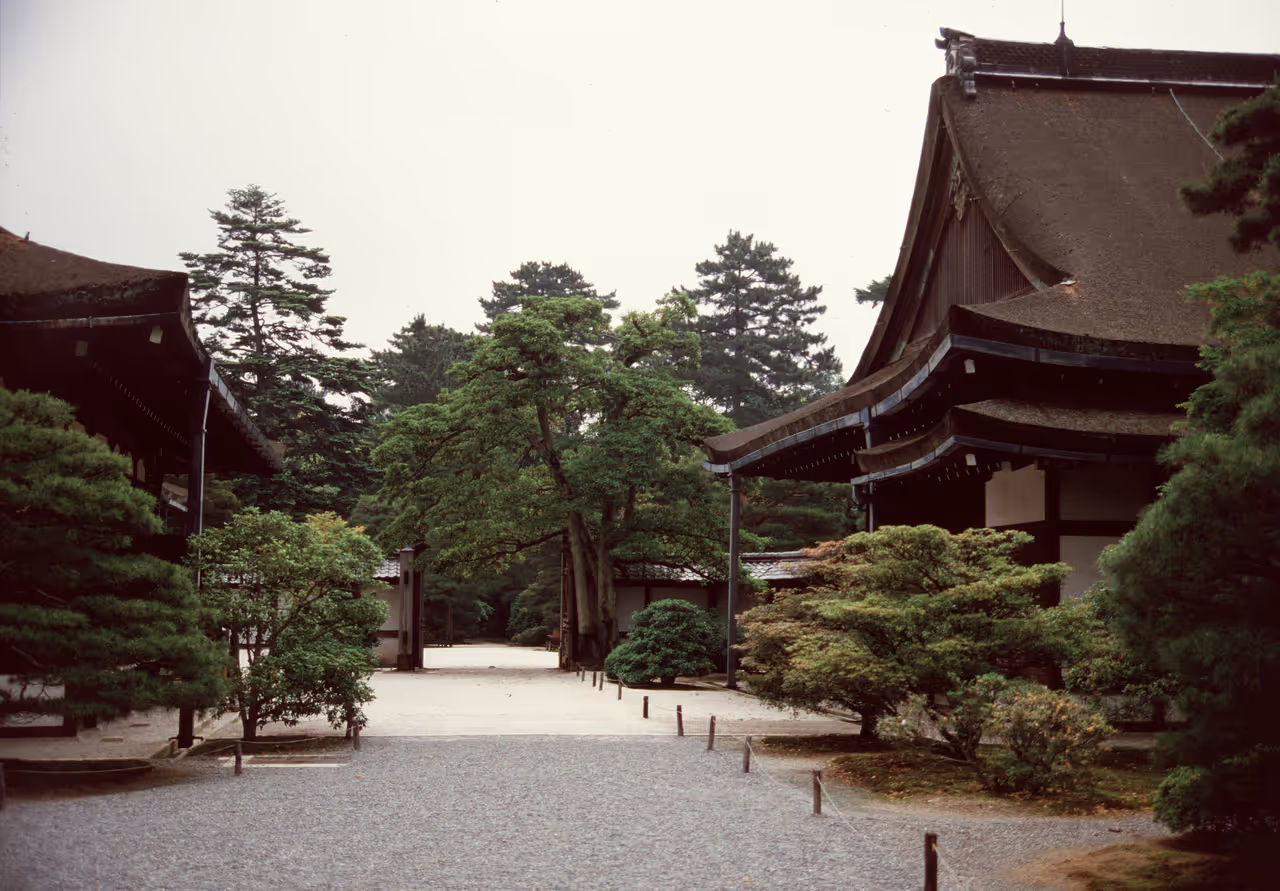 Imperial palace in Kyoto