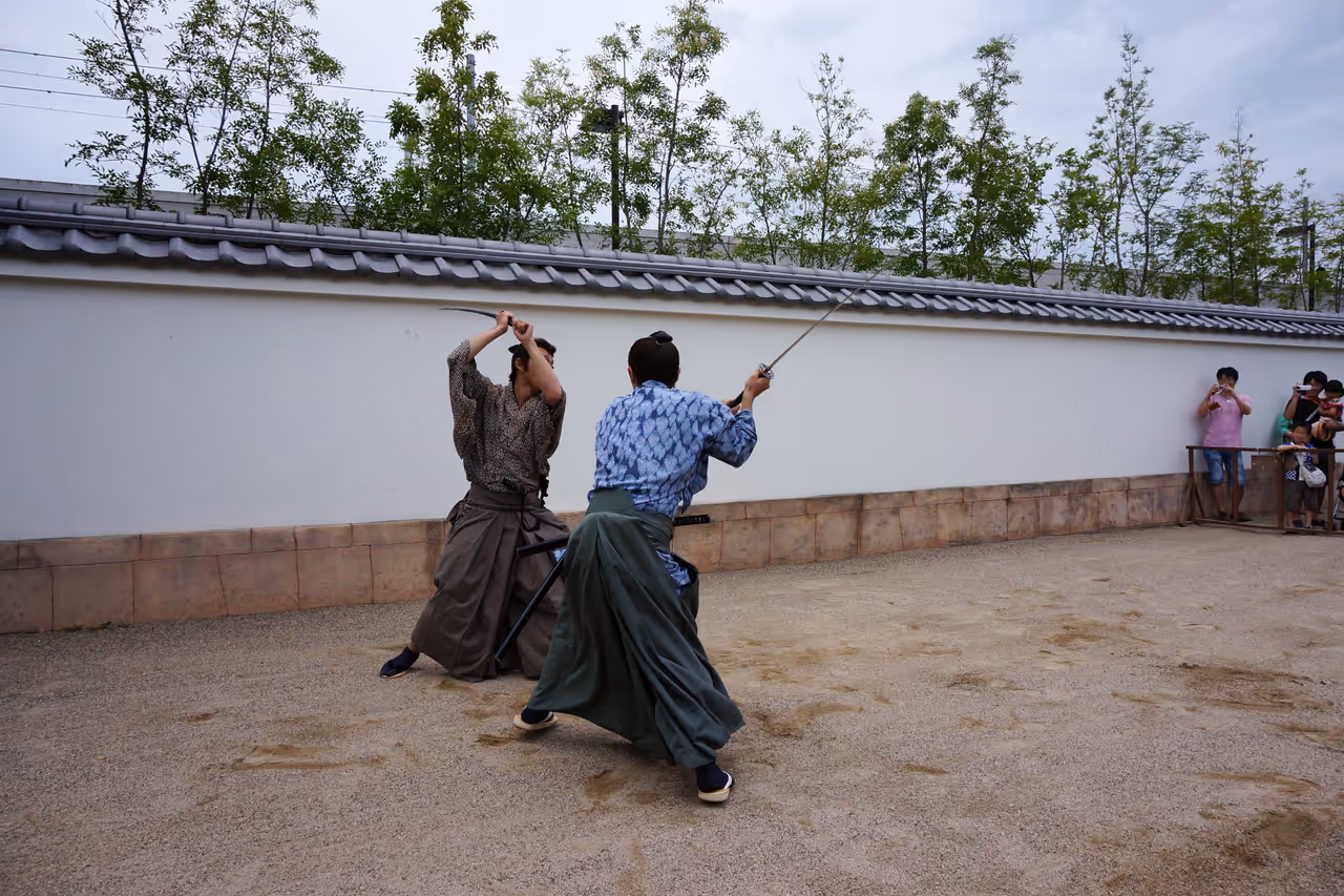 Toei studio park in Kyoto