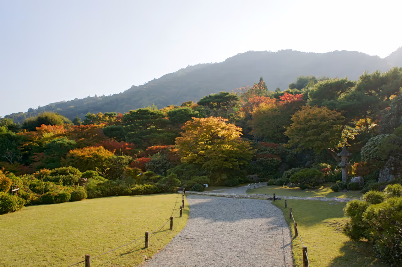 Ōkōchi sansō villa in Kyoto