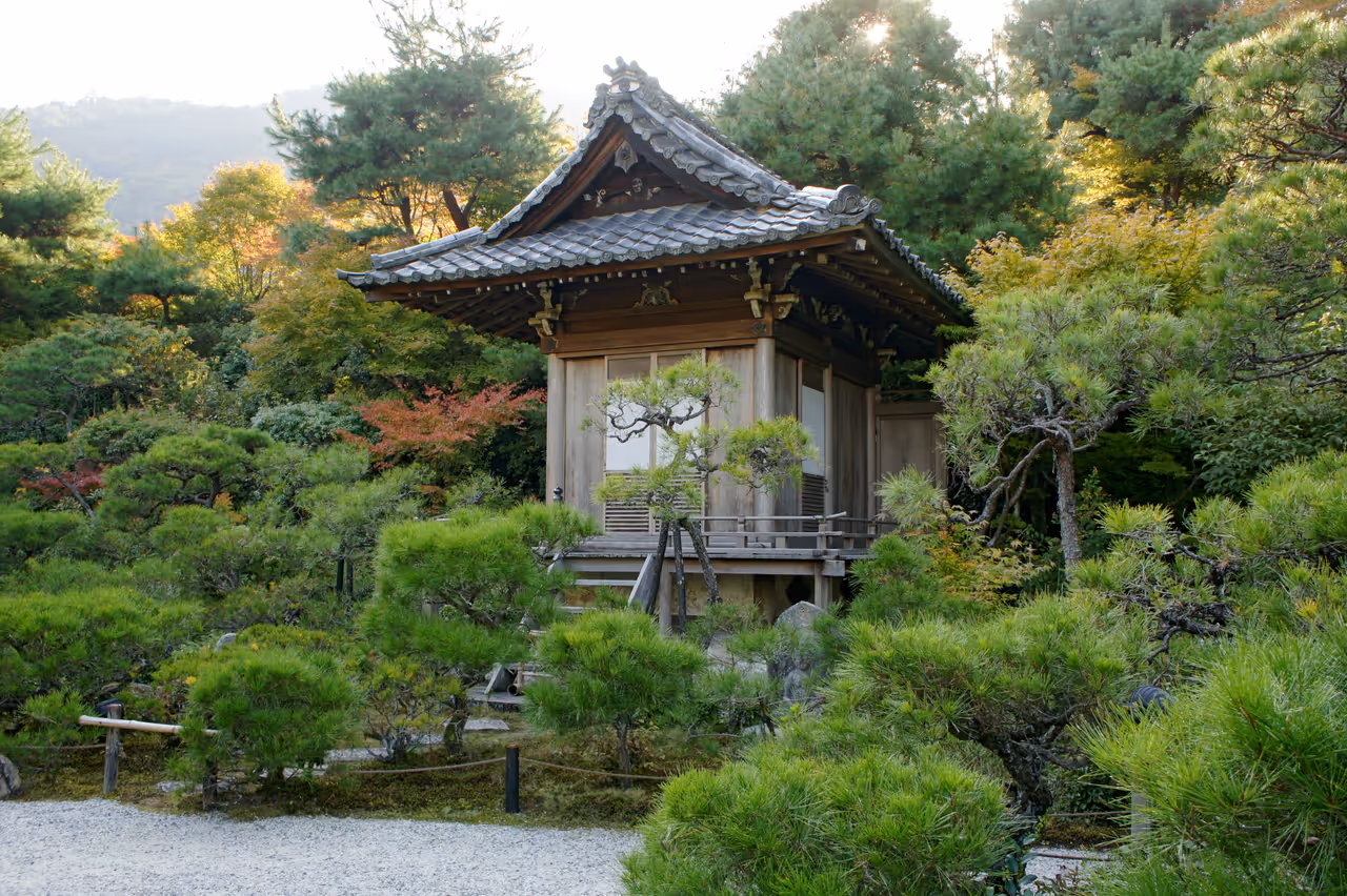 Ōkōchi sansō villa in Kyoto