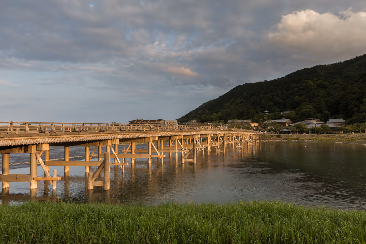Togetsukyo bridge in Kyoto