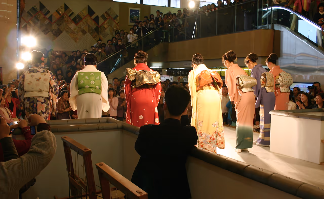 The artisans' trail tour in Kyoto