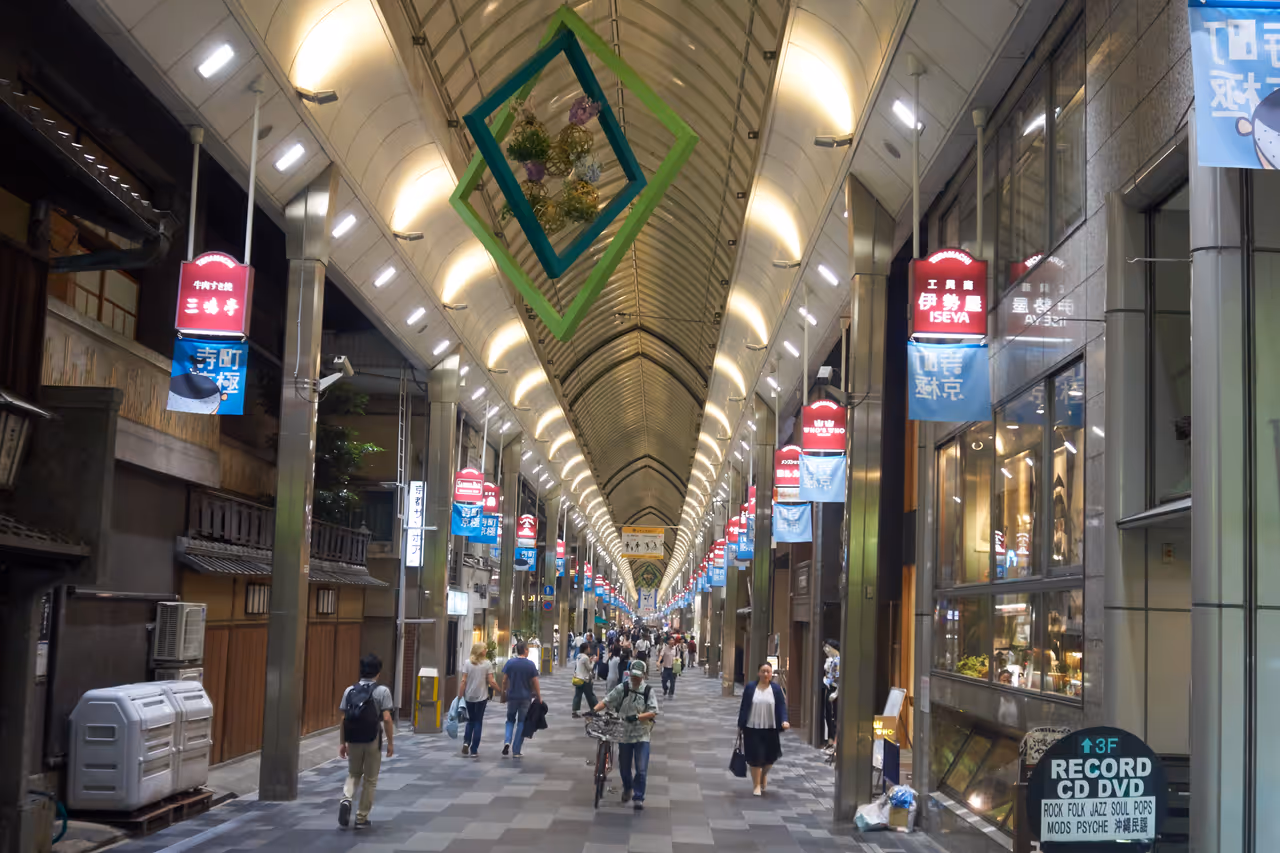 The artisans' trail tour in Kyoto