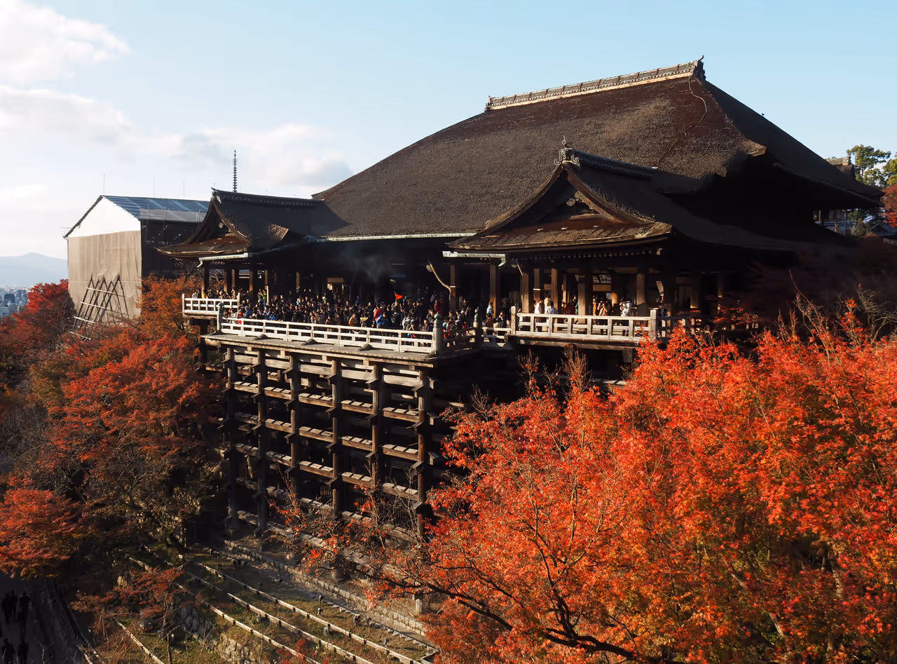 Kiyomizu-dera in Kyoto